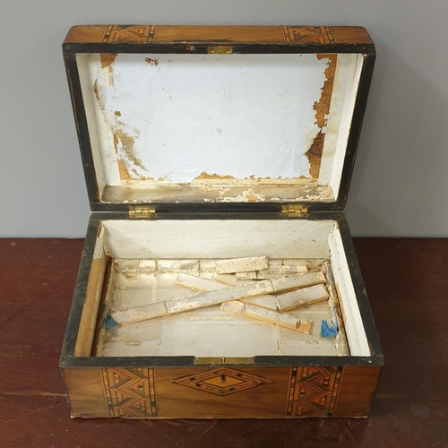 602 - Inlaid Sewing Box