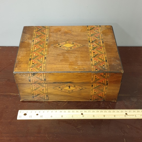 602 - Inlaid Sewing Box