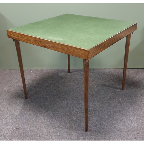 625 - Folding Card Table, H:70 x W:80 x D:80cm