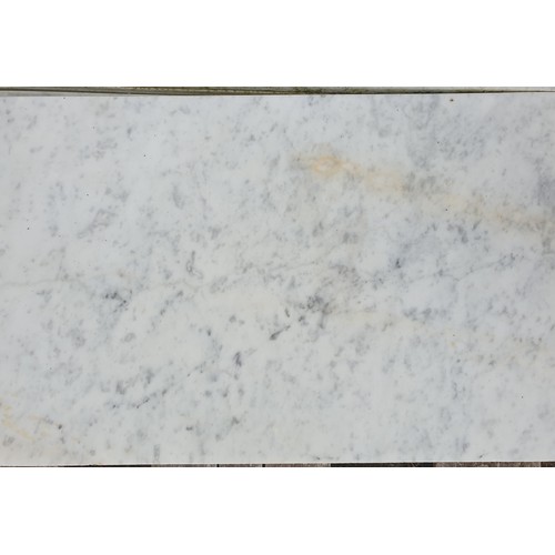 676 - 12x Marble Slabs, Measuring 111 x 32cm each