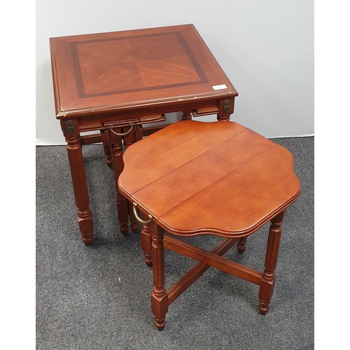 720 - Reproduction Nest of Three Tables