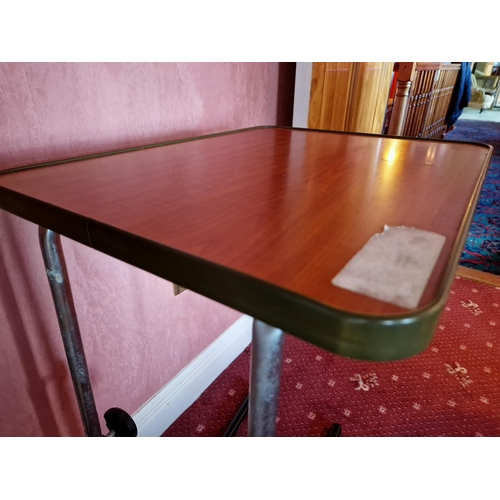 201 - Adjustable Bed Table, H:77 x W:54 x D:40cm