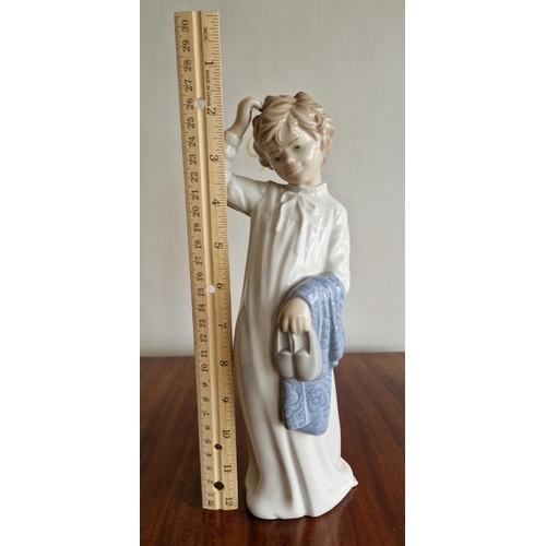 257 - Nao Porcelain Ornament, Height 27cm