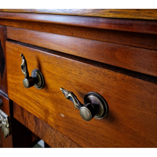 235 - Pair of Reproduction Bedside Lockers with Single Drawer, H:70 x W:40 x D:34cm