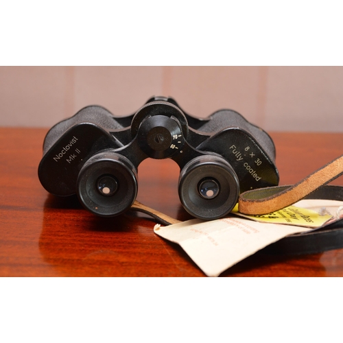 348 - German Made Noctovist Mk II 8 x 30 Fully Coated Binoculars