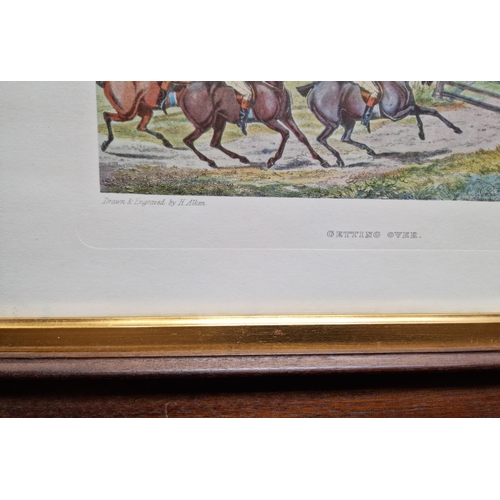 424 - Three Framed Hunting Prints after H. Alken - 