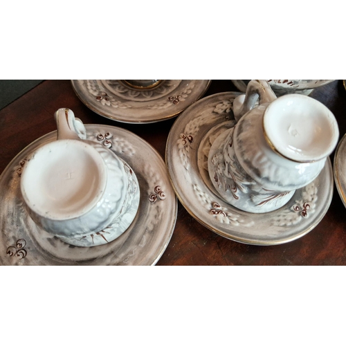 445 - Capodimonte 15pcs Coffee Set