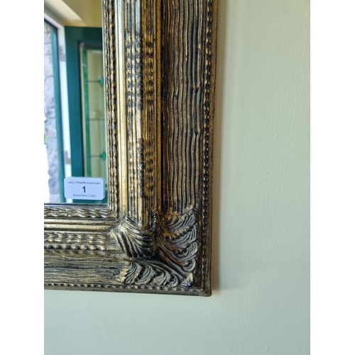 1 - Ornate Gilt Framed Wall Mirror, H:59 x W:50cm