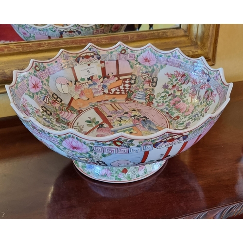 9 - Oriental Large Footed Bowl