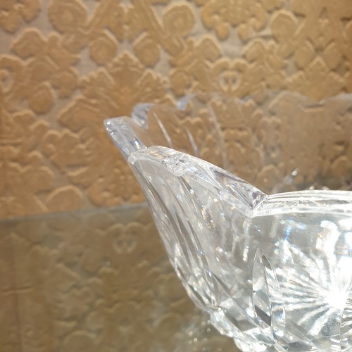 94 - Waterford Crystal Fruit Bowl, H:10 x D:23cm