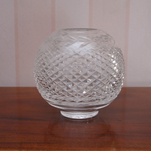 351 - Waterford Crystal Glandore Rose Bowl, Height 15cm