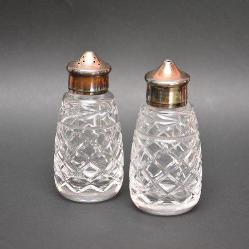 354 - Waterford Crystal Salt and Pepper Shaker Set, Height 10cm