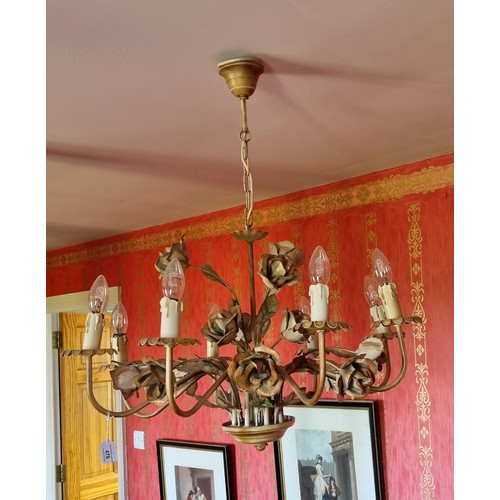 478 - French Style Eight Branch Chandelier