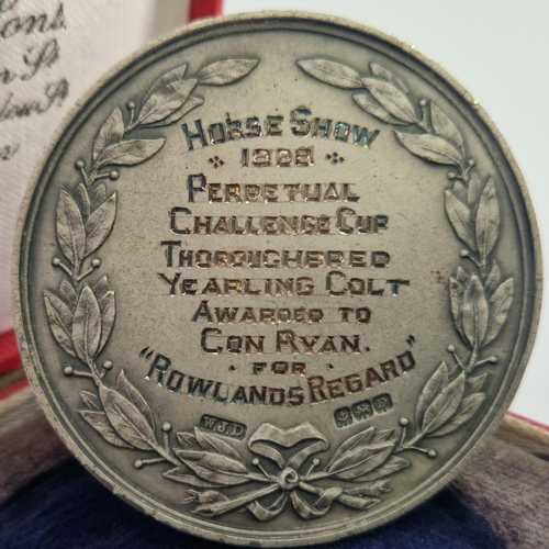 487 - Awarded for the Royal Dublin Society Horse Show 1928 Perpetual Challenge Cup Thoroughbred Yearling C... 