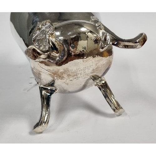 491 - Silver Plated Tea Pot, MFD & Plated by Ed & Barton H:20 x W:15cm