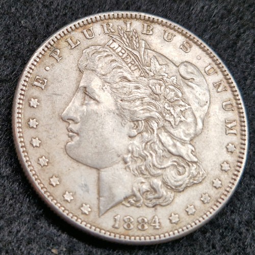 506 - United States 1884 Morgan Dollar, 26g