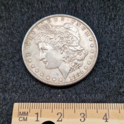 506 - United States 1884 Morgan Dollar, 26g