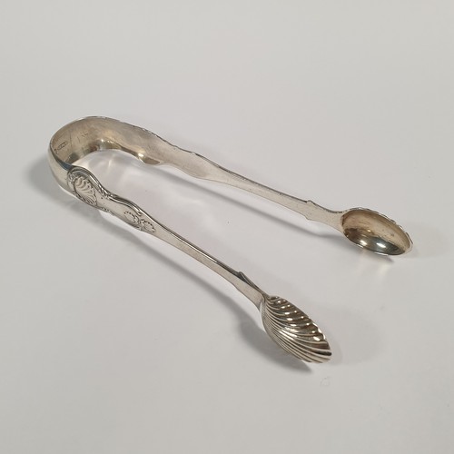 527 - Sugar Tongs, Edinburgh 1848, Total Weight 48g