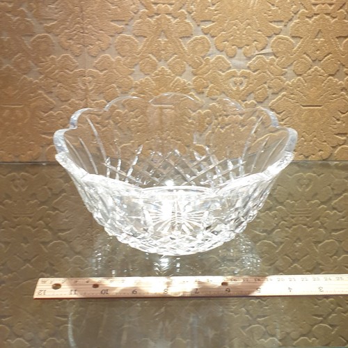 94 - Waterford Crystal Fruit Bowl, H:10 x D:23cm