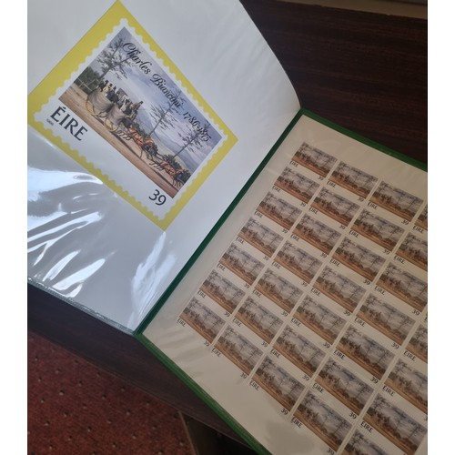 304 - Album of Stamps Presented with the compliments of  An Post - Bianconi Bicentenary Committee, 2 Octob... 