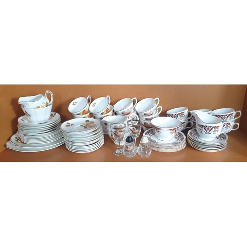 40 - Three Part Tea Sets to include Royal Tara, Gem Pottery and Colclough