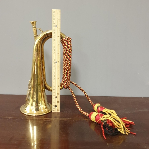 44 - Bugle, height 28cm