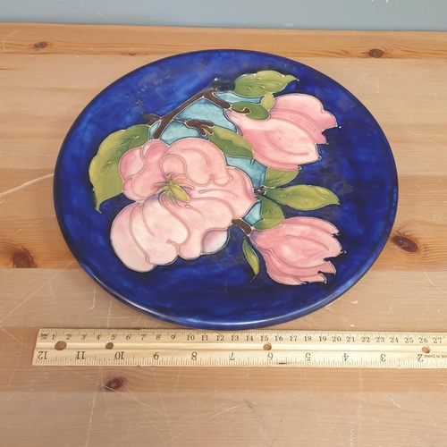 116 - Moorcroft Magnolia Plate, Diameter 26cm