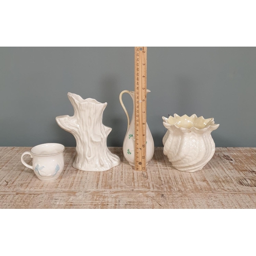 160 - 4pcs Belleek Pottery