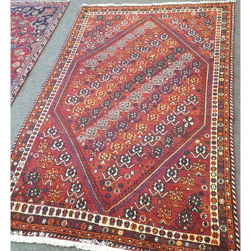 133 - Wool Carpet, Browns/Creams L: 250cm x w: 155cm)