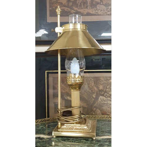 173 - Brass Table Lamp