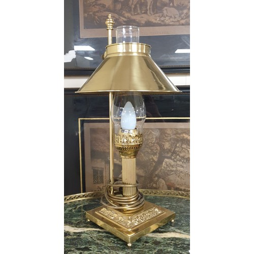 173 - Brass Table Lamp