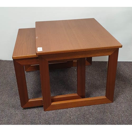 189 - Teak Nest of 2 Tables