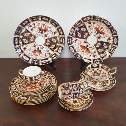 99 - Lot of Crown Derby Imari Ware (17 pieces)