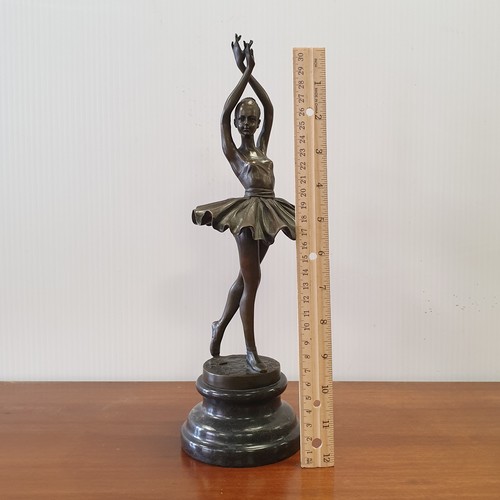 300 - Bronze Statue of a Ballerina, Height 33cm