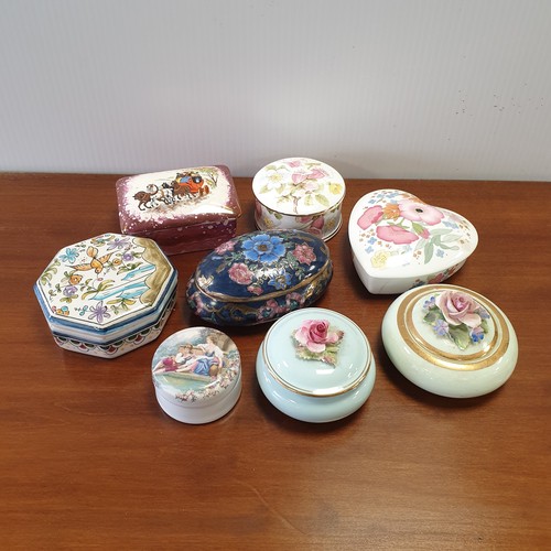 366 - Collection of Trinket Boxes