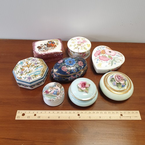 366 - Collection of Trinket Boxes