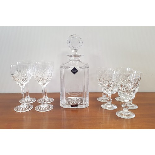 351 - Collection of Cut Glasses and Edinburgh Crystal Decanter