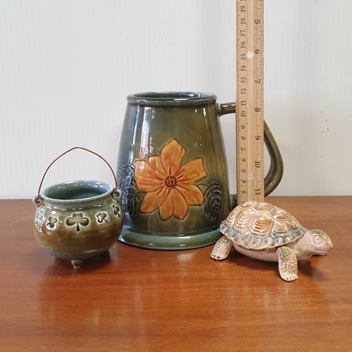 368 - Irish Wade Tankard and Pot and Wade Tortoise