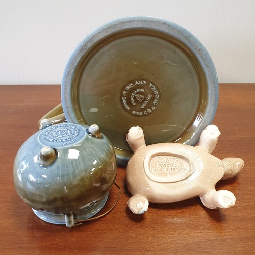 368 - Irish Wade Tankard and Pot and Wade Tortoise