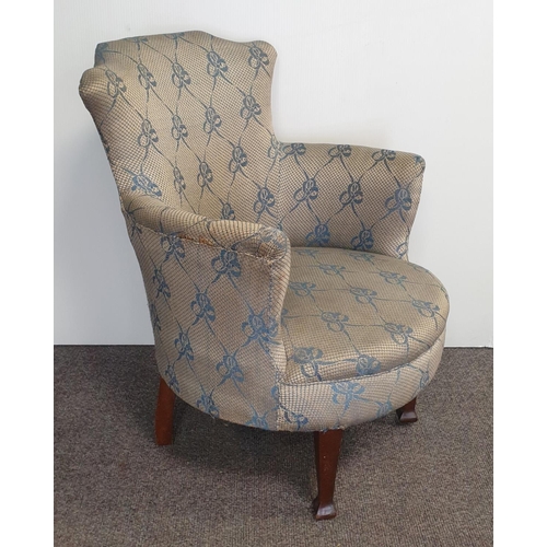 3 - Upholstered Edwardian Tub Chair