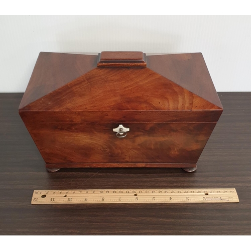 69 - Mahogany Tea Caddy