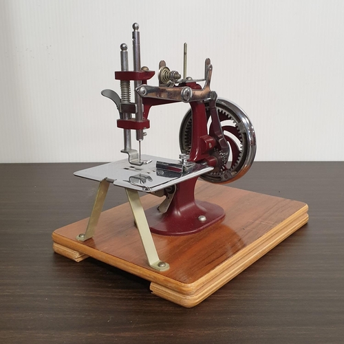 78 - Miniature Sewing Machine in Case