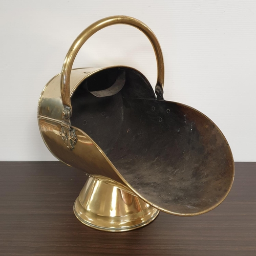 102 - Brass Coal Scuttle