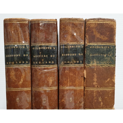 141 - The History of England by Oliver Goldsmith Volumes I - IV