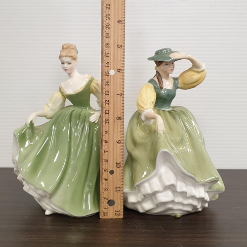 145 - Two Royal Doulton Porcelain Figures - Buttercup and Fair Lady