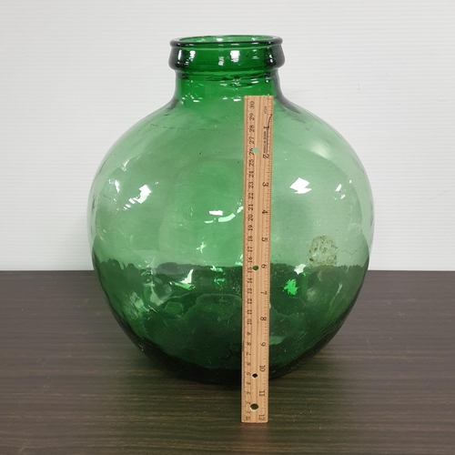 199 - Large Coloured Glass Jar, Diameter 35cm