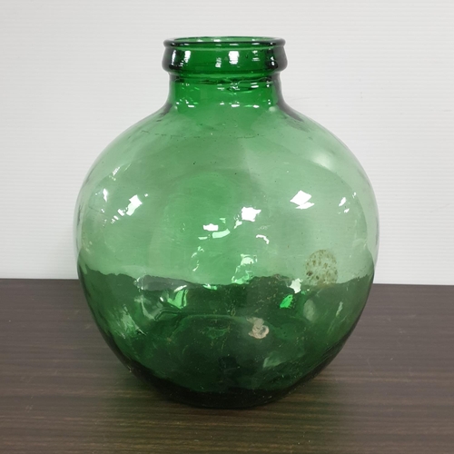 199 - Large Coloured Glass Jar, Diameter 35cm