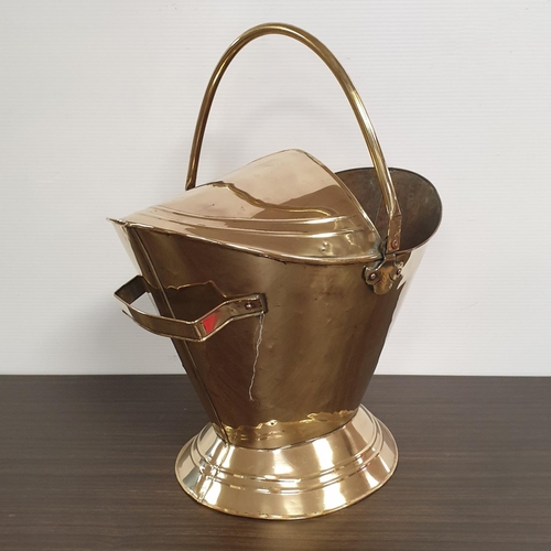 242 - Brass Coal Bucket