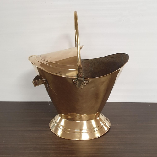 242 - Brass Coal Bucket