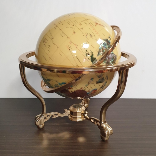 361 - Globe on Stand, H:50 x D:45cm